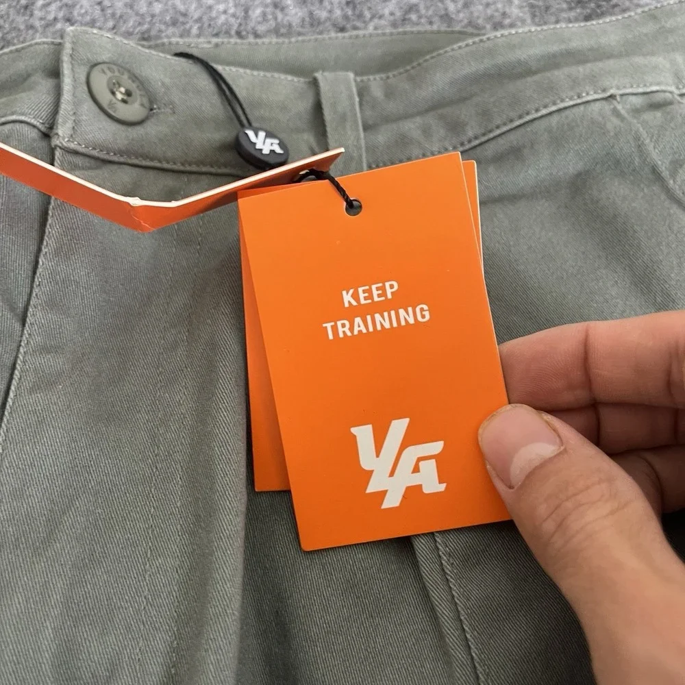 YoungLA 627 Convoy Cargo Pants Sage Green NWT 38L Men's Stretch Utility